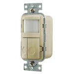 Hubbell Ivory Vacancy Sensor Wall Light Switch No Neutral Pir 120VAC WS1021I New. Price: $23.74.