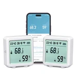 Geeni Smart Temperature Humidity Sensor Alexa Google Home 2 Pack Open. Price: $24.95.