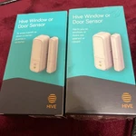0110) Hive Window Sensor Smart Home Indoor Lot Of 2 New Sealed. Price: $19.62.