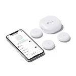 Loocam Water Leak Detector 3 Pack, 2.4GHZ Wifi & Zigbee, App Push, 96DB Alarm New. Price: $39.99.