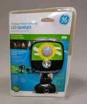 Ge Motion Sensor Wireless Security Spotlight Battery Powered Black 17453 In/out New. Price: $27.95.