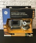 Ge Home Monitoring Wireless Color Camera W/ Portable Lcd -new Old Stock Open. Price: $55.00.