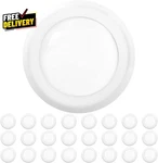 Sunco 24 Pack 5/6 Led Disk Lights Flush Mount Ceiling Fixture Recessed.. New. Price: $166.19.