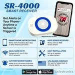 Dakota Alert SR-4000 Wireless Smartphone Receiver New. Price: $99.99.
