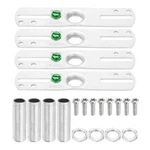 Patikil 4" Light Crossbar Kit, Set Universal 1/4IP, Silver Tone New. Price: $11.26.