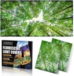 Angsylth 2 Pcs Fluorescent Light Covers - 4 X Feet Pack, Spring & Forest New. Price: $18.50.