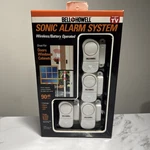 New Bell & Howell Sonic Alarm System Wireless Battery Operated Nib Original. Price: $15.89.