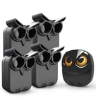 Htzsafe Wireless Driveway Alarm 1/2 Mile Range Motion Sensor 4 Kit Open. Price: $74.99.