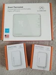 Alarm.com ADC-T2000 Thermostat Temperature S2000-T Dry Contact Sensor S100-DC-RD Open. Price: $129.99.