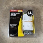 Occupancy Sensor Switch Single Pole White Hubbell WS2000WZ - New. Price: $20.39.