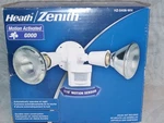 Motion Detection Floodlight Zenith 110DEG Fld No: HZ-5408-WH, Heathco Llc New. Price: $29.99.
