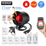 Kerui Wifi Tuya Wireless Security Alarm System Smart Home Burglar Door Sensor New. Price: $58.87.