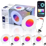 Pack Smart Rgb Tw Recessed Lighting Inch Color Changing (2700K-6500K) 12W... New. Price: $177.33.