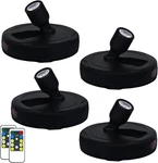Wireless Led Spotlight, Battery Powered Picture Lights, BLACK+B(4PCS) New. Price: $51.61.