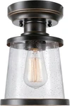 Globe Electric 44301 Charlie 1-LIGHT Outdoor/indoor 9.6", Bronze, New. Price: $48.64.