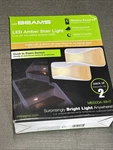 Mr Beams MB500A Wireless Battery Powered Dusk To Dawn Amber 2-PACK, White New. Price: $6.99.