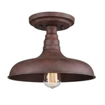 Danseer Lighting Vintage Retro Rustic Metal Barn Semi Flush Mount Ceiling Lig... New. Price: $62.15.