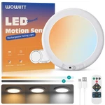 Wowatt Battery Operated Ceiling Rechargeable Lights With Remote New. Price: $28.82.