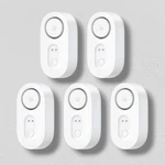 Goveelife Water Leak Detector Pack With 105DB Adjustable Alarm, New. Price: $34.99.