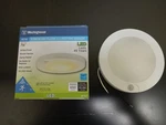 Westinghouse Led Flush Mount 6" Disk Fixture With Motion Sensor 7W 3000K New. Price: $14.36.