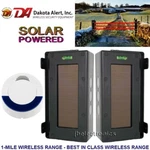 Dakota Alert SBA-4000 Break Beam Driveway Alarm + 1 Set Solar Wireless Sensors New. Price: $239.99.