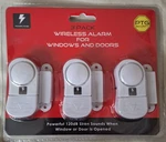 Ptg Security 3 Pack Wireless Alarm/windows & Doors Powderful 120DB Siren Sounds New. Price: $13.88.