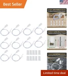 10 Pairs Recessed Wired Door Window Sensor - N.c. Magnetic Reed Switch Contac... New. Price: $37.14.