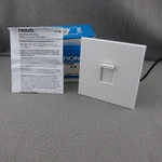 Lutron Nova Incandescent Single-pole Slide Dimmer 2000W N-2000-WH Open Box New. Price: $99.99.