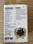 Atw Security The Doberman Strobe Single Tone Piezo Siren Gang New. Price: $10.00.