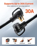 30-AMP Generator Extension Cord, 50 Foot, Etl Listed New. Price: $161.07.
