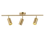Kco Lighting Adjustable Track Fixture Brushed Brass 3-LIGHT Gold New. Price: $39.99.