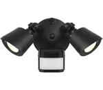 Savoy Essentials Outdoor Motion Sensor Flood Light, 2-LIGHT 44 Total Watts Black Open. Price: $59.24.