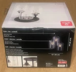 Globe Annency 3-LIGHT Flash Mount Matte Black Finish Ceiling 65456 New. Price: $34.99.