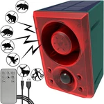 Solar Outdoor Motion Alarm - Dog Barking & Gunshot Sound 130DB Detecto... New. Price: $39.95.