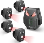 Solar Wireless Driveway Alarm, Outdoor Motion Sensor Detector Alarms New. Price: $316.49.