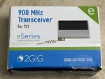2GIG Eseries XCVR2 900MHZ Transceiver For TS1 (white) New. Price: $19.99.