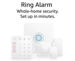 Ring 21 Piece Alarm Security System Set, Comes With Everything Pictures Used. Price: $498.00.