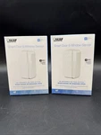 2 New Feit Electric Smart Wifi Door And Window Sensor, Battery Powered. Price: $28.50.