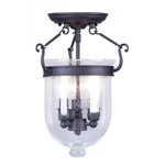 Livex Lighting Jefferson Ceiling Mount Bronze New. Price: $234.99.