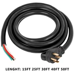Amp 10-50FT Rv/generator Power Cord N14-50P Bare Wire Extension New. Price: $169.99.