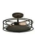 SPH15111-P24 Dale Tiffany Peter Led Vintage Semi-flush Mount Open. Price: $79.99.