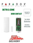Paradox DCT10 2-ZONE Long-range Door Contact New. Price: $95.68.