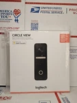 New Logitech Circle View Wired Smart Doorbell 961000484 Apple Homekit Sealed. Price: $184.55.