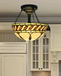 STH15490LED-P21 Dale Tiffany Jewels Semi-flush Mount Pendant Open. Price: $119.99.