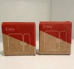 Set Of 2 Simplisafe Entry Sensor White Door &window Security Magnetic ES3 New. Price: $26.95.