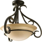 Progress Lighting P3843 Bronze Torino 3-LIGHT 18"W Pendant New. Price: $219.96.