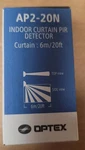 Optex AP2-20N Indoor Curtain Pir Detector, 20' Detection Range New. Price: $45.00.