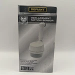 Defiant 270-DEGREES Replacement Motion Sensor For Led, Cfl & Incandescent, White Open. Price: $16.75.