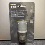 Woods 59404WD Light Socket With Photocell Sensor, Indoor - Quantity 1 New. Price: $10.00.