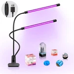 Inshareplus Led Uv Light Dual Head With Usb, 395NM-405NM Dimmable Wi... New. Price: $44.42.
